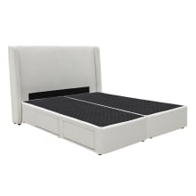 Wing Drawer Bed California Ivory color California Ivory
