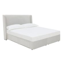 Wing Drawer Bed California Ivory color California Ivory