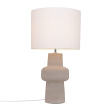 Gabbiano Table Lamp Antique Cement color Concrete