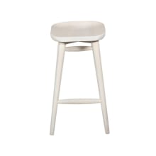 Ace Counter Stool Mango Wood White color White