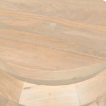 Palma Mango Wood Side Table color Natural