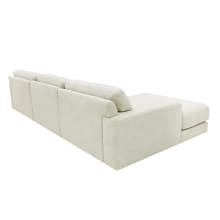 Monica Avon Mineral Chaise Sofa - 3 Seater color Avon Mineral