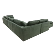 Cloud Deep Muse Forest Modular Sofa - 6 Piece color Muse Forest