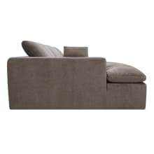 Cloud Deep Muse Mink Modular Sofa - 3 Seater Chaise color Muse Mink