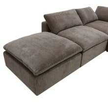 Cloud Deep Muse Mink Modular Sofa - 5 Piece color Muse Mink