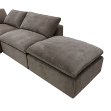 Cloud Muse Mink Modular Sofa - 5 Piece color Muse Mink