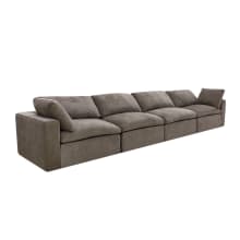 Cloud Muse Mink Modular Sofa - 4 Piece color Muse Mink
