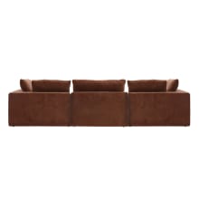 Cloud Muse Rust Modular Sofa - 4 Piece color Muse Rust