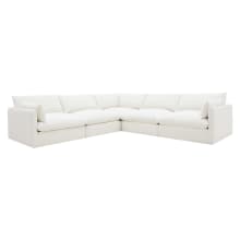 Willow Tribute Ice Corner Sofa - 5 Seater color Tribute Ice