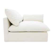 Willow Tribute Ice 1 Seat Right Arm Facing Sofa Module color Tribute Ice