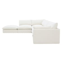 Willow Tribute Ice Modular Sofa - 5 Seater LAF Terminal color Tribute Ice