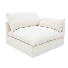 Willow Tribute Ice 1 Seat Right Arm Facing Sofa Module color Tribute Ice