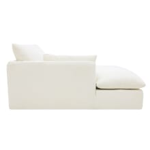 Willow Tribute Ice Chaise Left Arm Facing Sofa Module color Tribute Ice