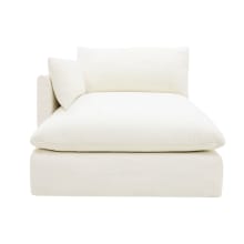 Willow Tribute Ice Chaise Left Arm Facing Sofa Module color Tribute Ice