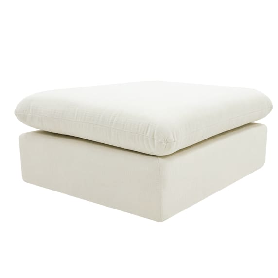 Ludlow Tribute Shell Ottoman color Tribute Shell