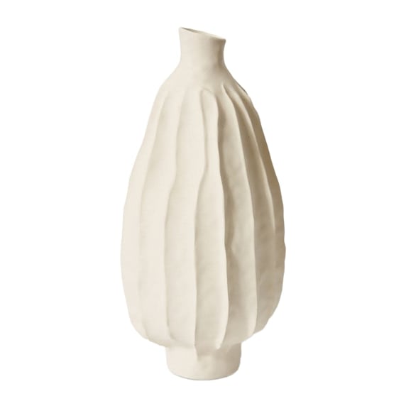 Jules Vase Ivory - 43cm color Ivory