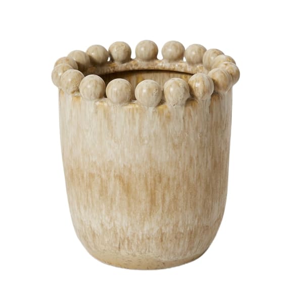 Massai Vase Stone - 19cm color Stone