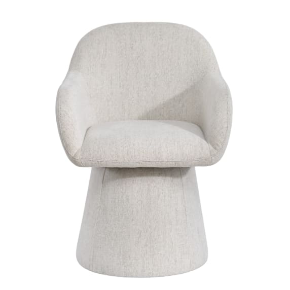 Freya Swivel Dining Chair Avon Mineral color Avon Mineral