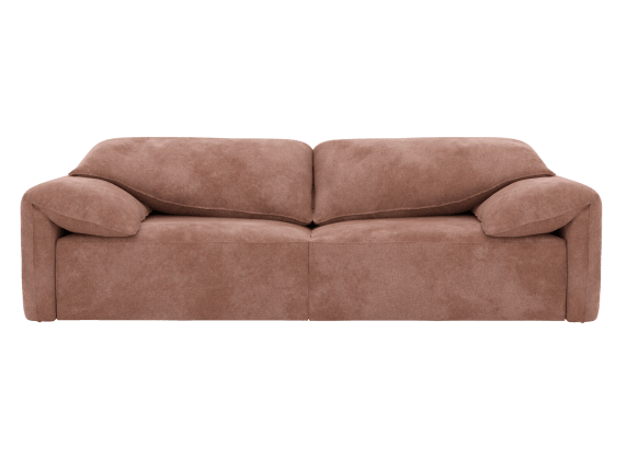 Clarence Muse Dusk Sofa - 4 Seater color Muse Dusk
