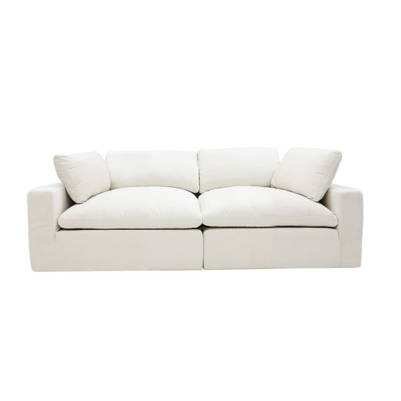 Skye Muse Flax Modular Sofa - 2 Seater color Muse Flax