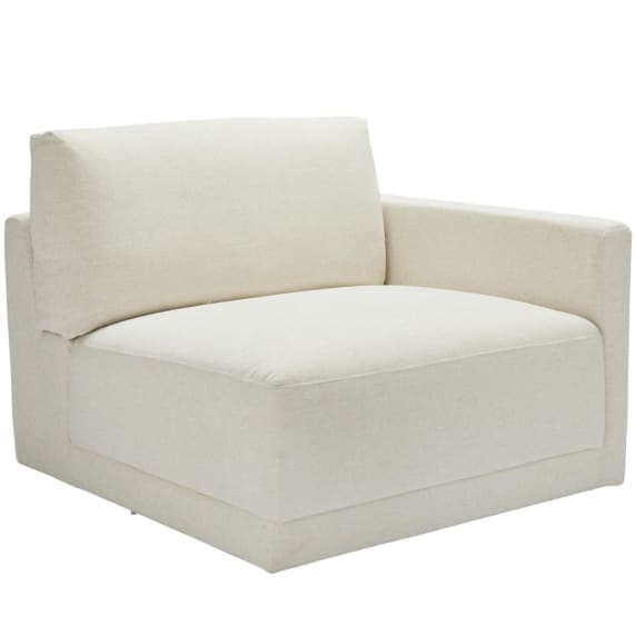 Haven California Ivory Right Arm Facing Sofa Module color California Ivory
