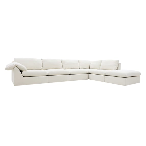 Ludlow Tribute Shell Sofa - 6 Seater RAF Terminal color Tribute Shell