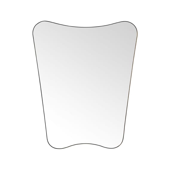 Bastille Wall Mirror Antique Gold - 80cm x 100cm color Antique Gold