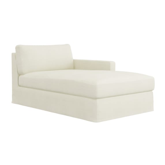 Sunday Tribute Ice Right Arm Facing Chaise Module 