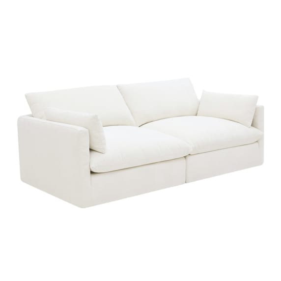 Willow Tribute Ice Modular Sofa - 2 Seater color Tribute Ice