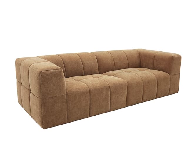 Lucello Tribute Chestnut Modular Sofa -  2 Piece color Tribute Chestnut