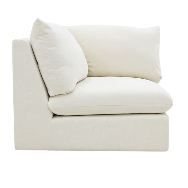Ludlow Tribute Shell Corner Sofa Chair Module color Tribute Shell