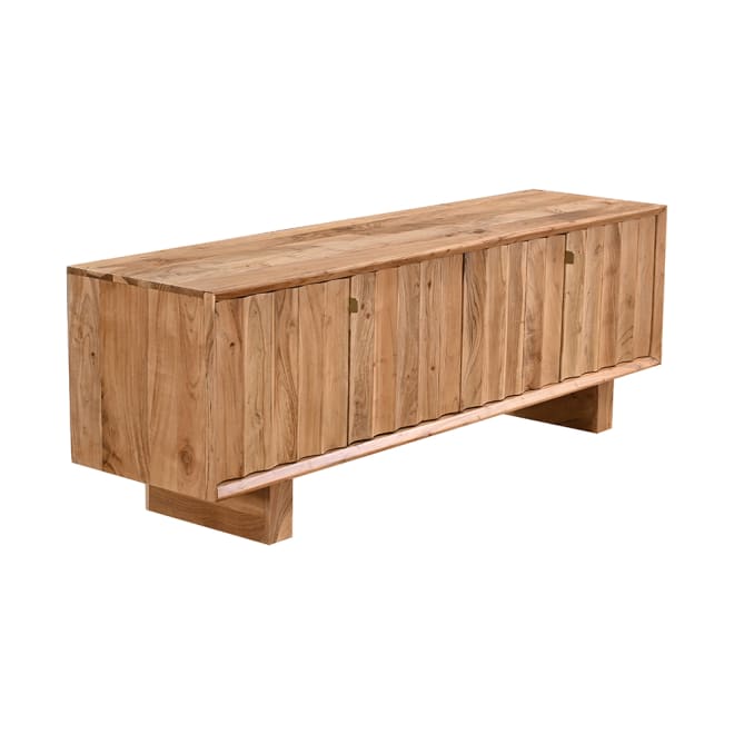 Linee Acacia Natural TV Unit - 200cm color Natural