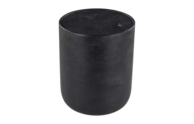 Elme Ghazali Side Table Black - 45 x 45 x 55cm color Black