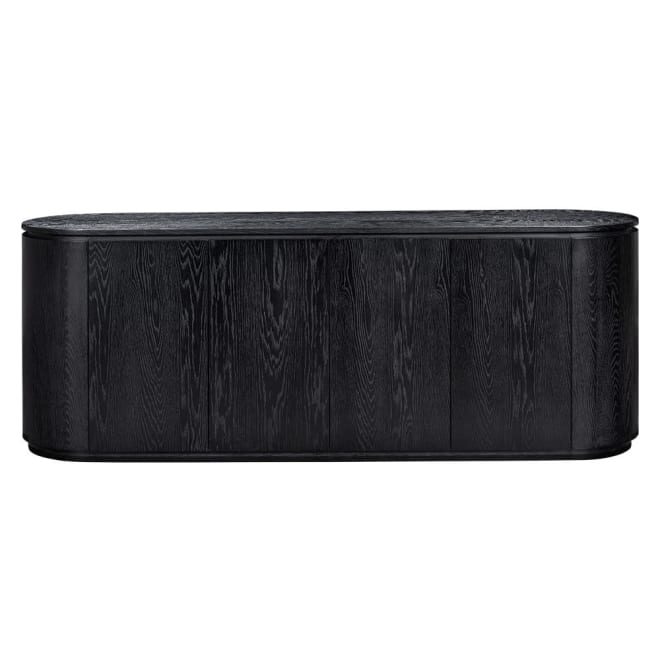 Serra Buffet Oak color Black