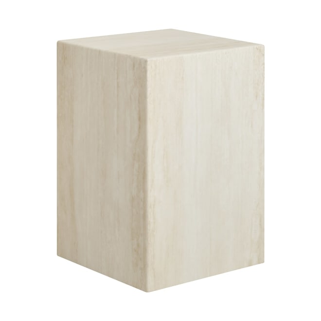 Hera Travertine Marble Plinth - 51 cm 