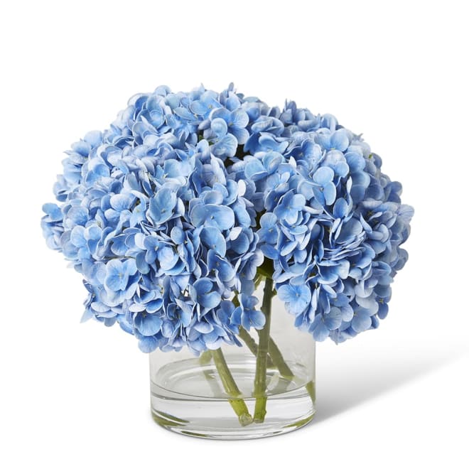 Hydrangea Blue Mix - 36 x 36 x 28cm color Blue Mix