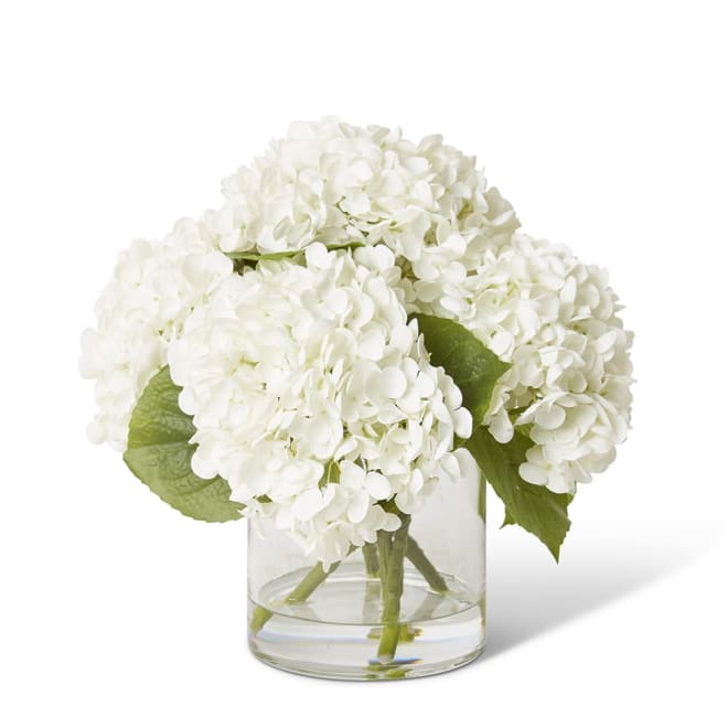 Hydrangea White - 36 x 36 x 28cm color White