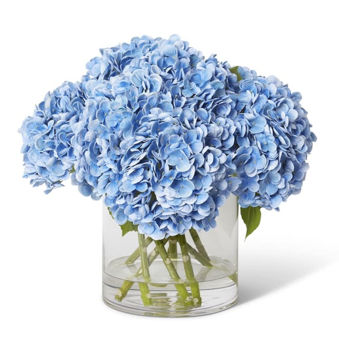 Hydrangea Blue Mix - 43 x 43 x 36cm color Blue Mix