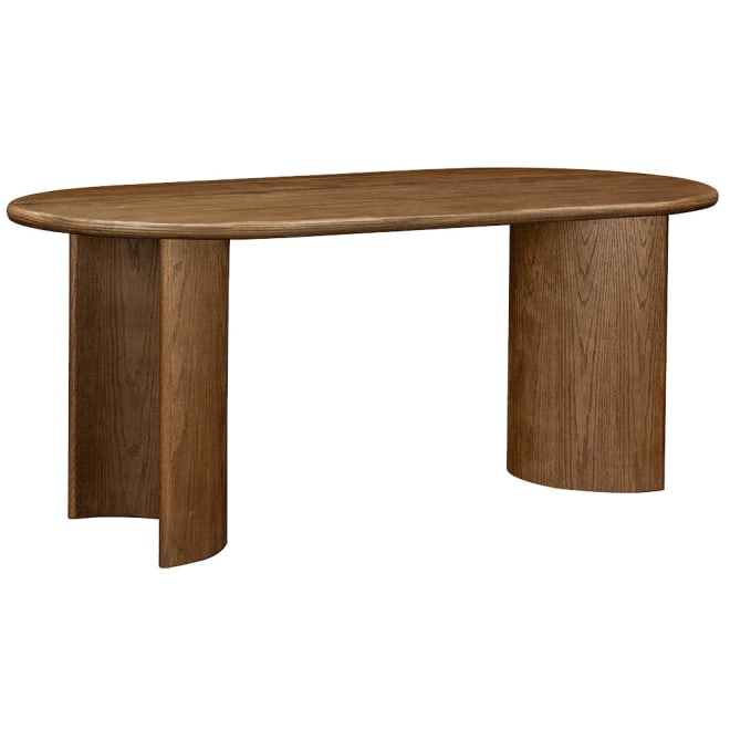 Clairemont Oak Dining Table color Natural