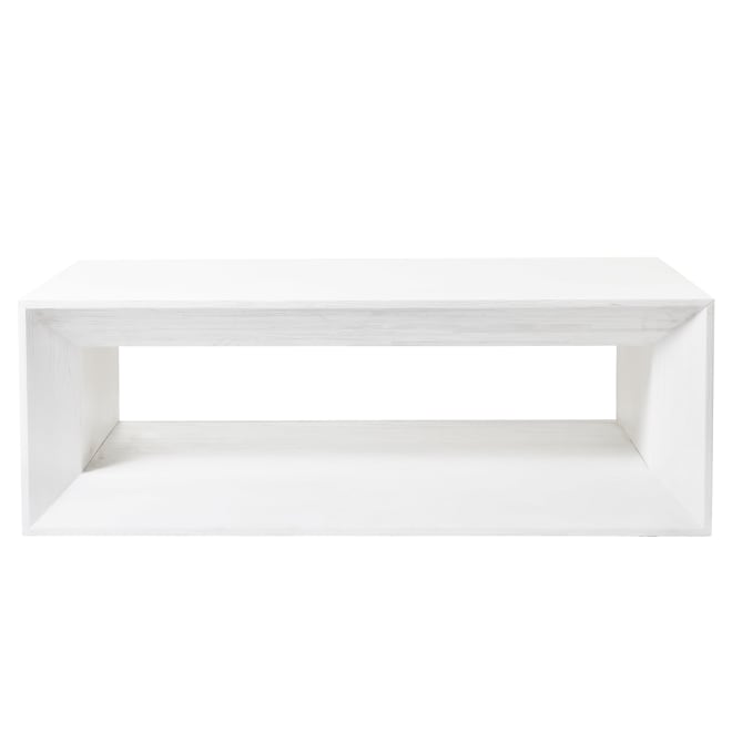 Balmain White Coffee Table color White
