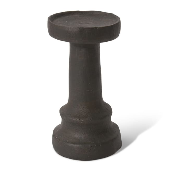 Aminata Candle Holder - 12 x 12 x 22cm color Black