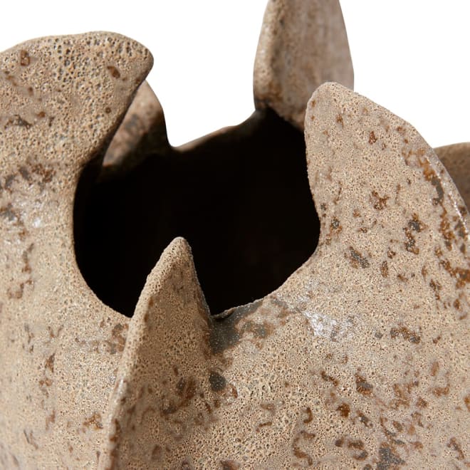 Adanna Vase - 22 x 19 x 21cm color Brown