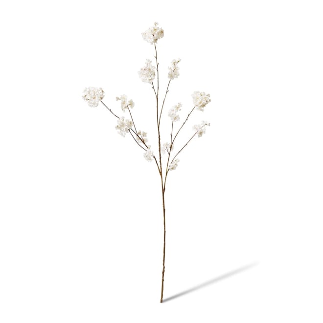 Crab Apple Blossom Spray - 64 x 36 x 130cm color White