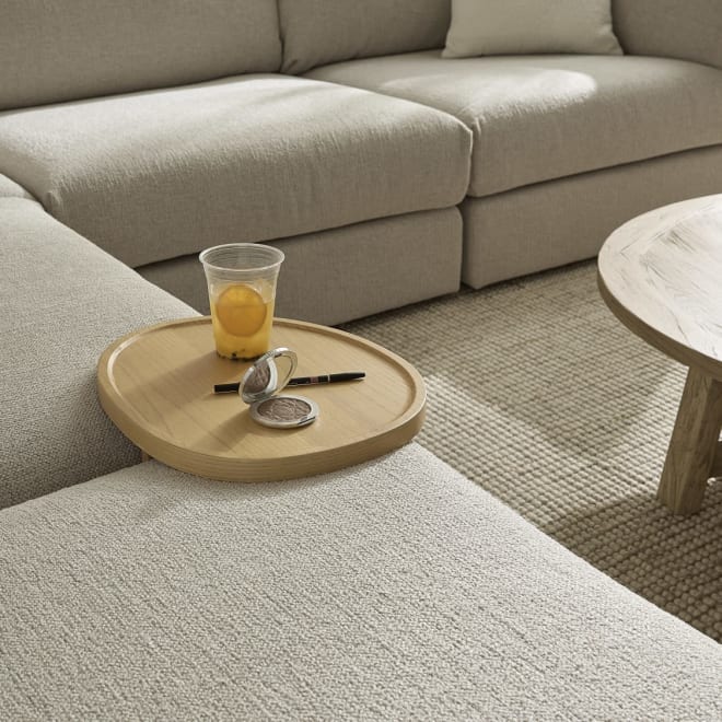 Happy Natural Tray Table color Natural