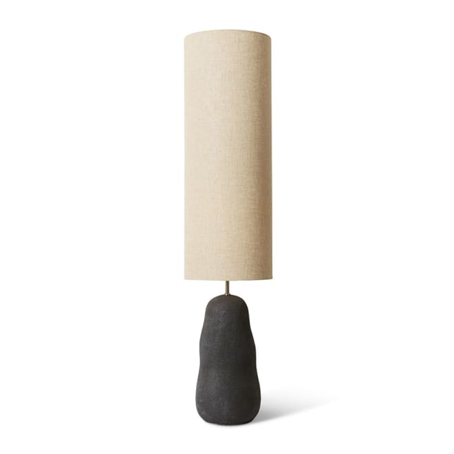 Romi Floor Lamp - 33 x 33 x 140cm color Black/Brown
