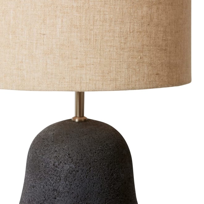Romi Floor Lamp - 33 x 33 x 140cm color Black/Brown