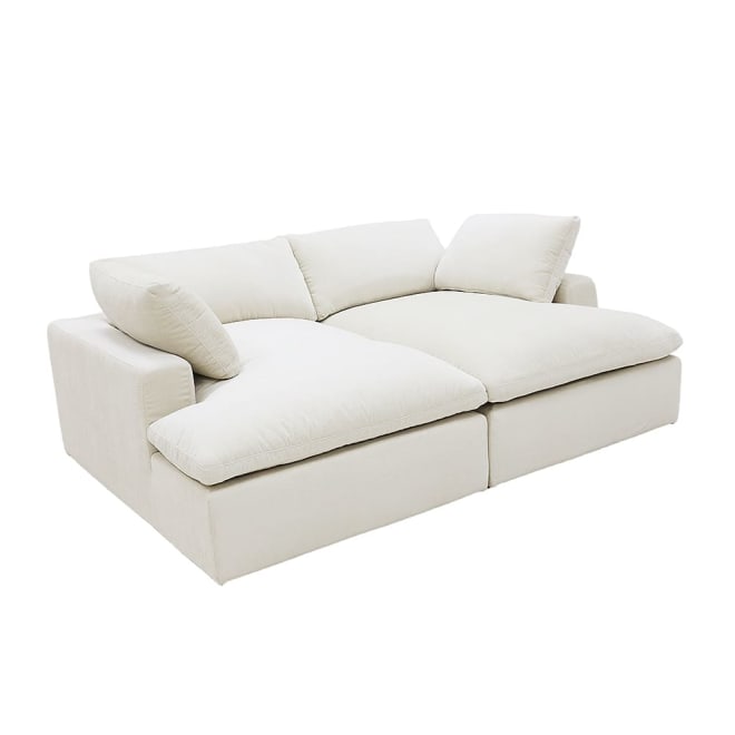 Skye MKII Muse Flax Sofa Bed - 2 Seater color Muse Flax
