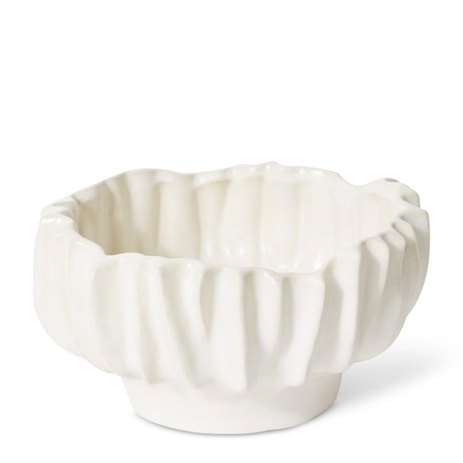 Alberto Bowl - 21 x 20 x 12cm color Ivory