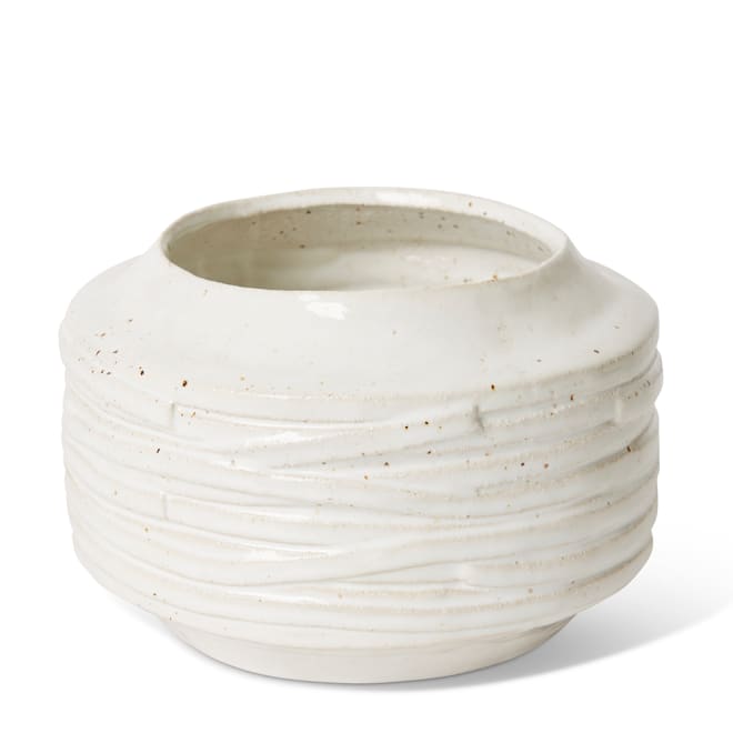 Ellema Pot White - 24 x 24 x 16cm color White