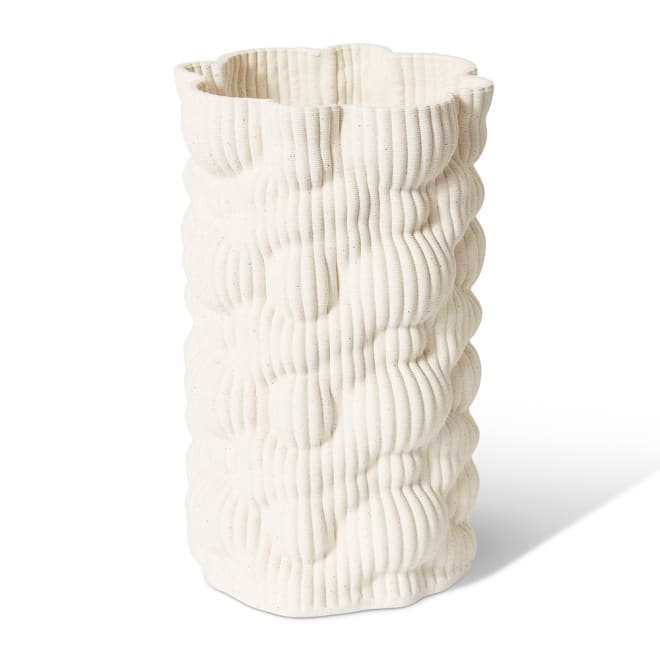 Asanda Vessel - 20 x 20 x 33cm color Ivory